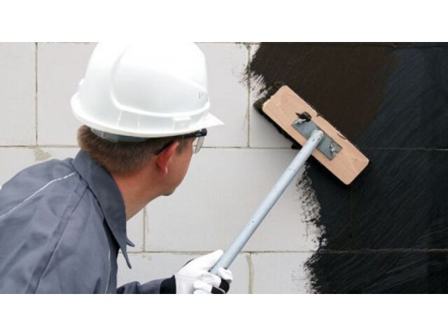 Kellerabdichtung mit kaltselbstklebenden Bitumendichtungsbahnen (KSK